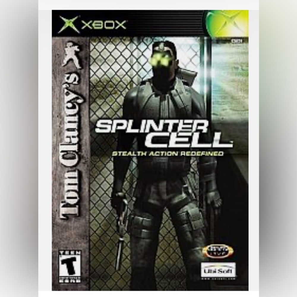 Tom Clancy's Splinter Cell Original Xbox Complete CIB 2002 SC
